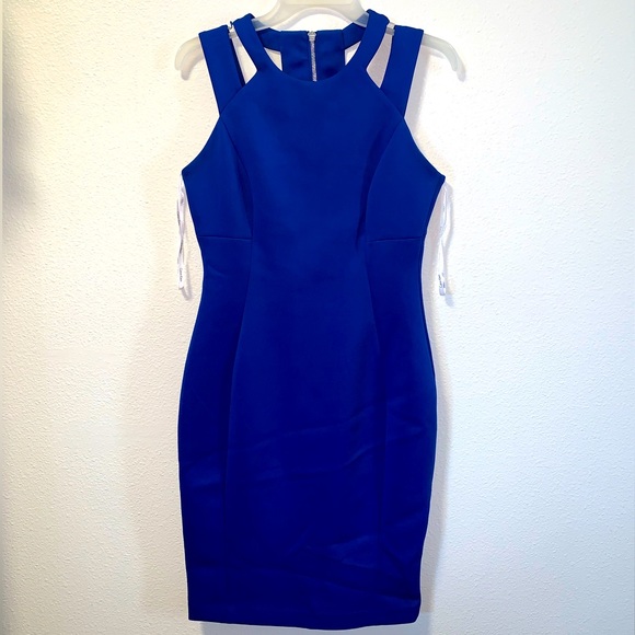 Calvin Klein Dresses & Skirts - Calvin Klein women's dress size 4 stretch Career Sheath Back Zip